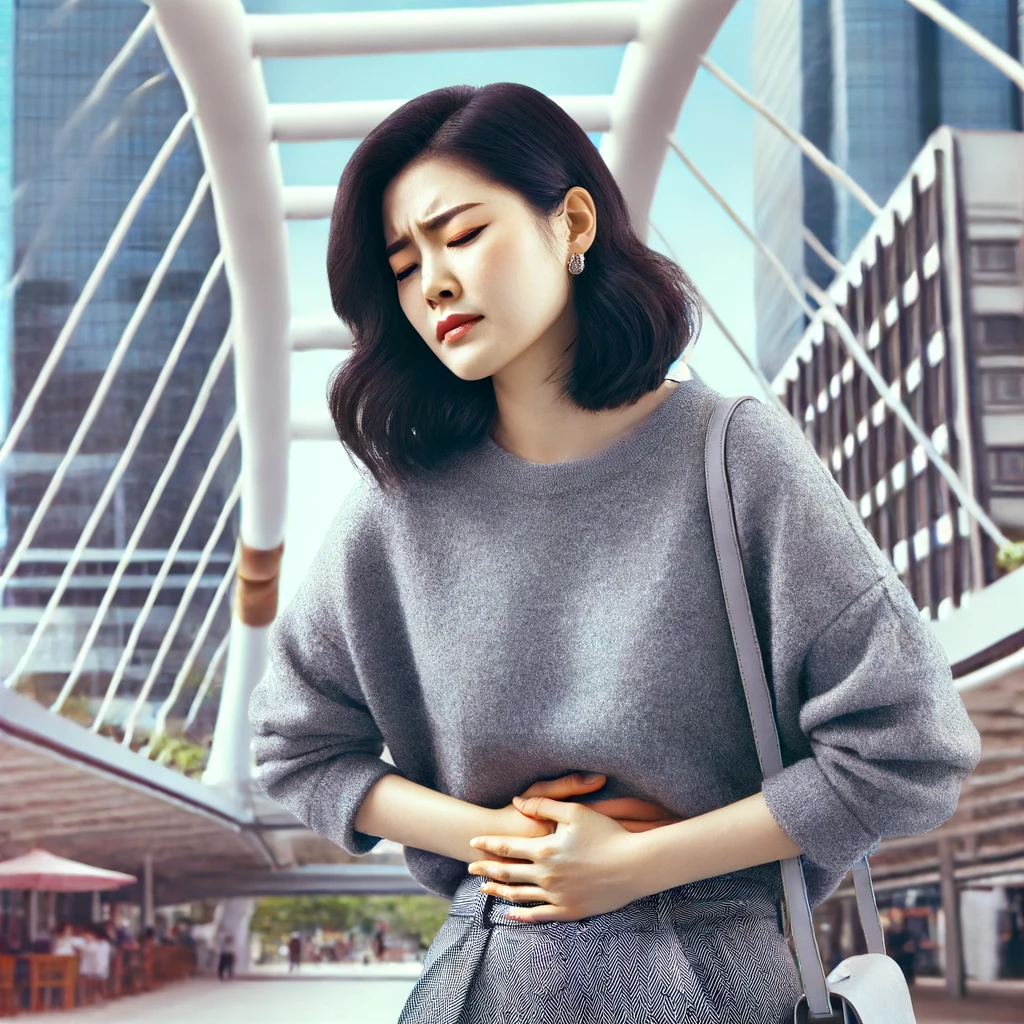 여자남자 왼쪽아랫배 통증 원인 소화기 신장 생식기 질환 분석