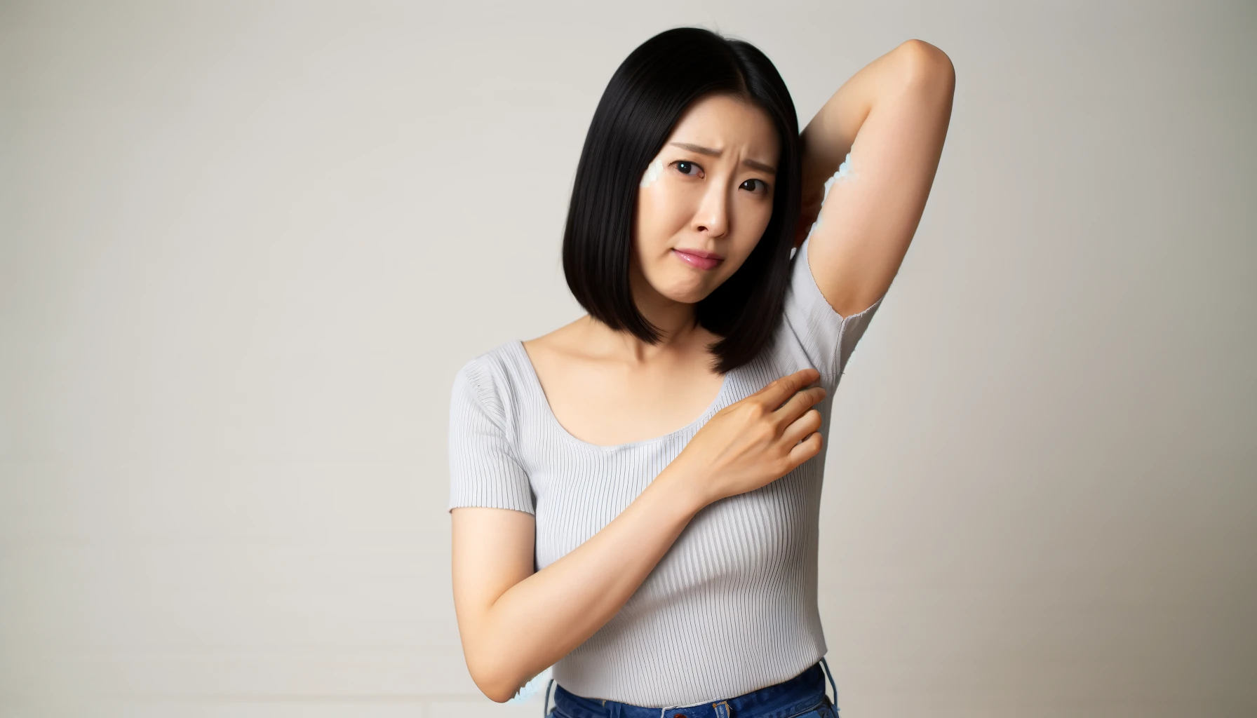 왼쪽 겨드랑이 아래 통증