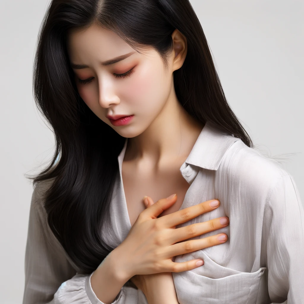 소화기 문제로 인한 왼쪽 가슴 통증 증상
